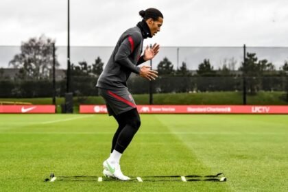 Virgil Van Dijk workout