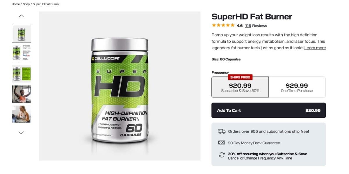 Cellucor SuperHD