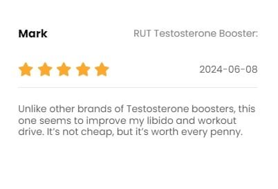 RUT Testosterone Booster review