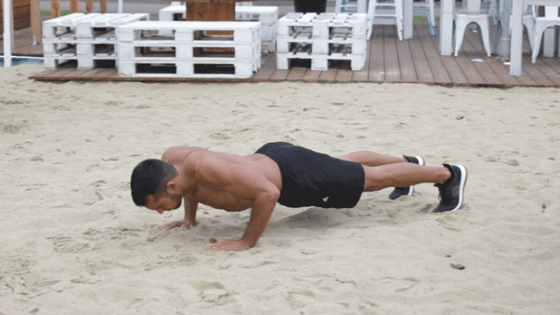 Clap Push-ups for a bigger chest