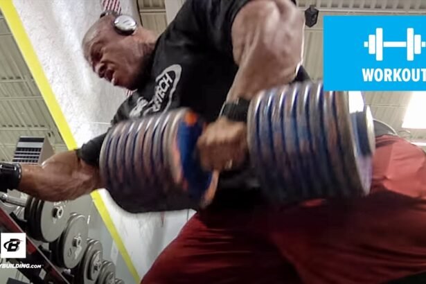 Phil Heath’s Challenger Back Workout