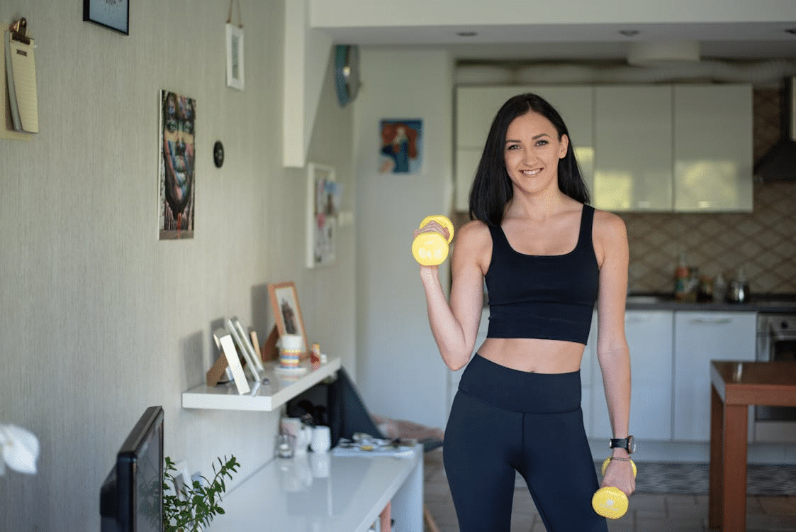 in shape