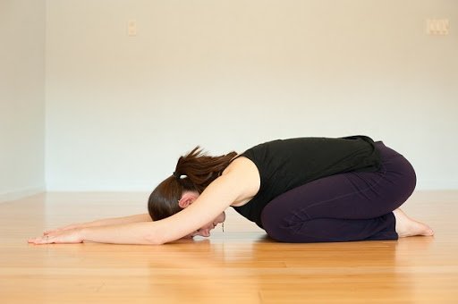 Relaxation pose - yoga for runners